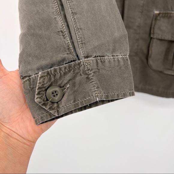 NSF Hunter Green Cargo Pocket Military Jacket Size Large NWT - Picture 4 of 13